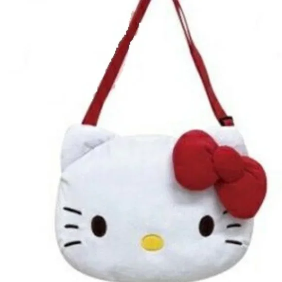 Sanrio Character Face Pochette Hello Kitty - Picture 2 of 4
